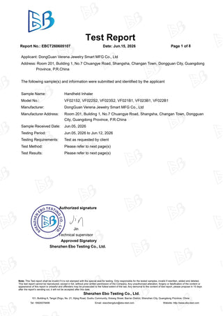 REACH SVHC Screening - Report No. EBCT260605107